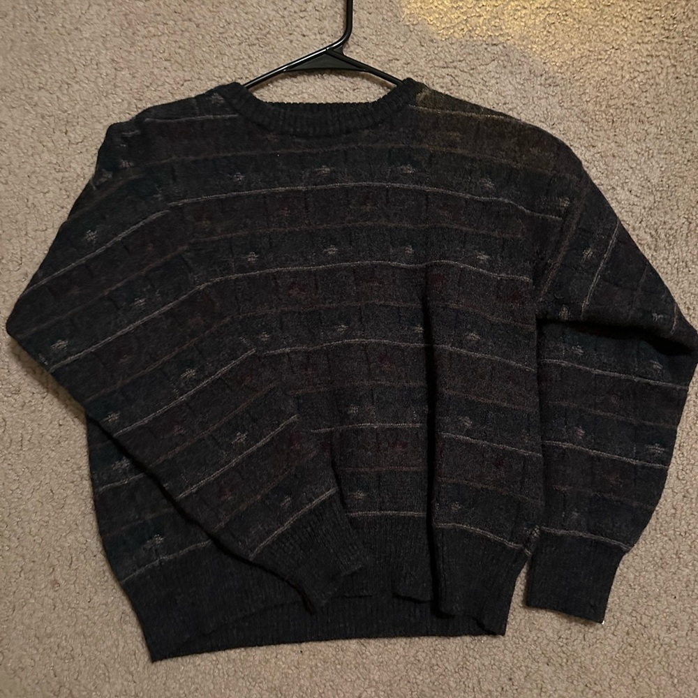 vintage grandpa sweater